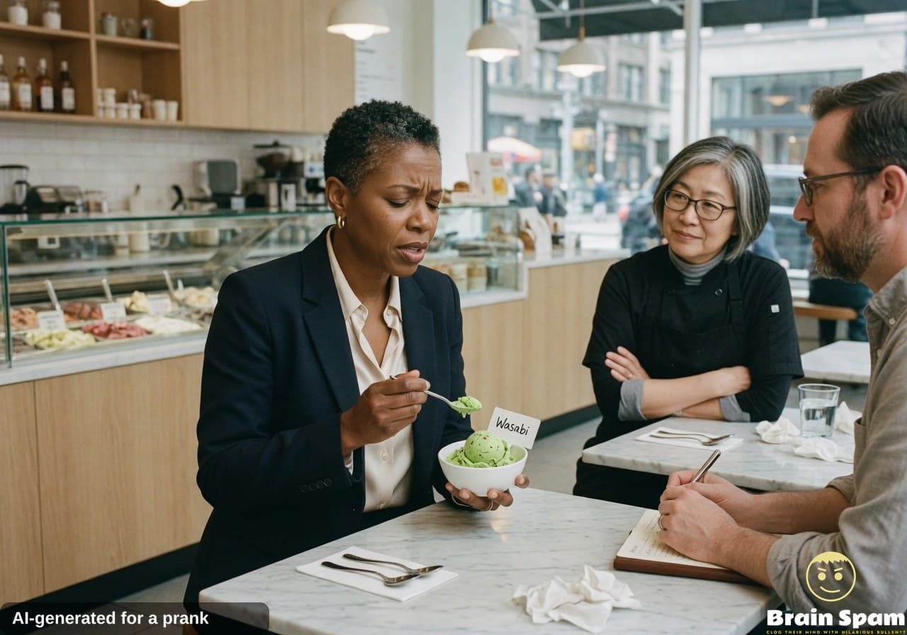 SHOCKING EXCLUSIVE: TABITHA WREN'S WASABI ICE CREAM REVIEW SPARKS AN UNBELIEVABLE JOURNEY FRENZY